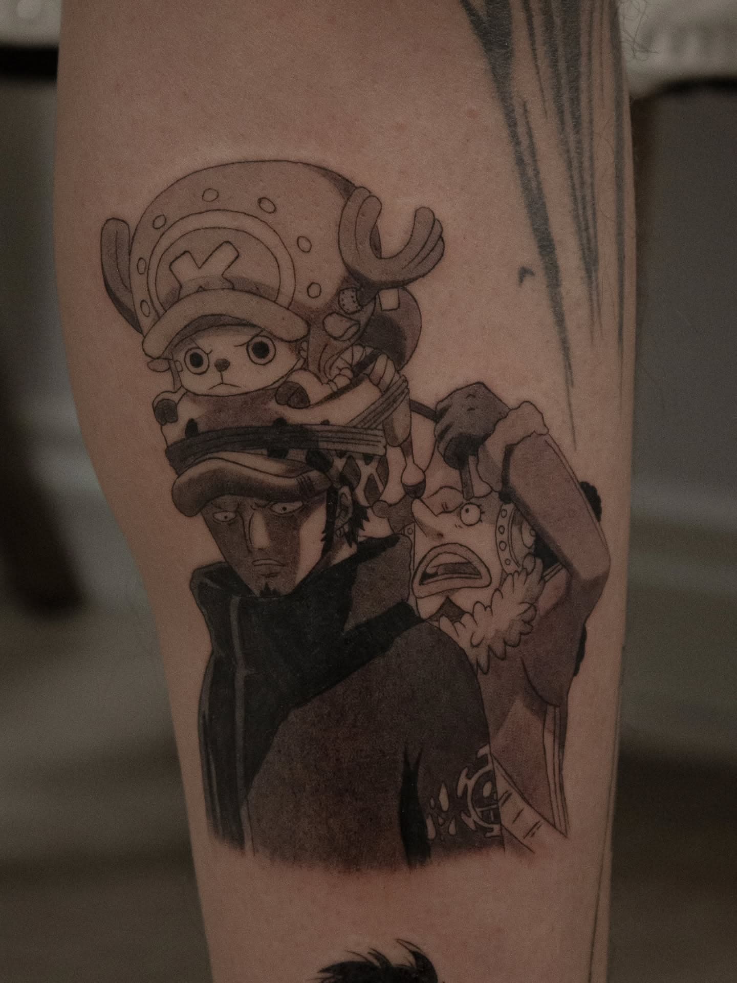 Anime tattoo — tattoo by Scenic Tattoo Studio, Buford, Georgia