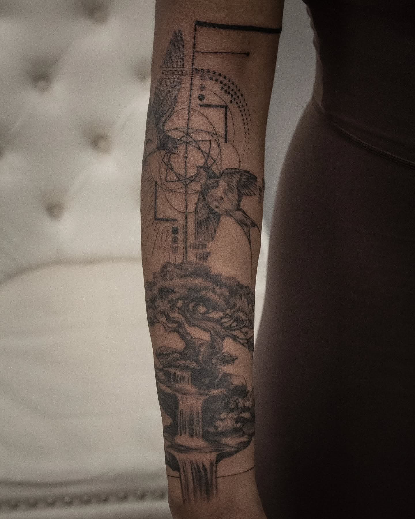 Geometric tattoo 3 by Scenic Tattoo Studio, Buford, Georgia